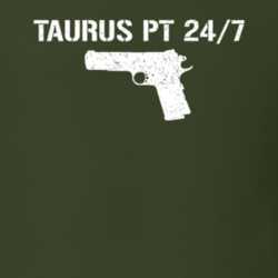Taurus Pt 247 Pistol Military Distressed T Shirt 22532920