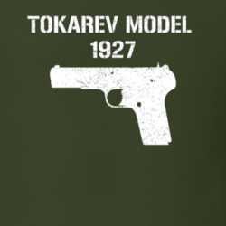 Tokarev Model 1927 Pistol Military Distressed T Shirt 22532924