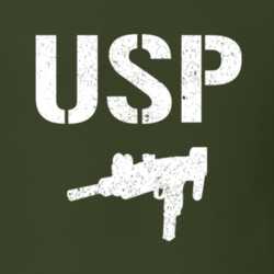 Usp Submachine Gun Military Distressed T Shirt 22532931