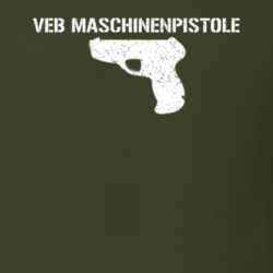 Veb Maschinenpistole Pistol Military Distressed T Shirt 22532932