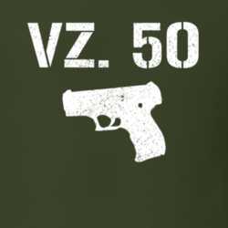 Vz 50 Pistol Military Distressed T Shirt 22532937