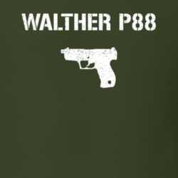 Walther P88 Pistol Military Distressed T Shirt 22532941