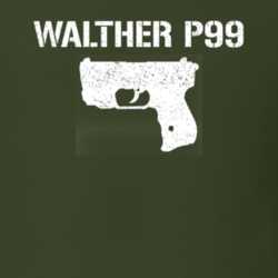 Walther P99 Pistol Military Distressed T Shirt 22532942