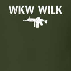 Wkw Wilk Rifle Military Distressed T Shirt 22532950