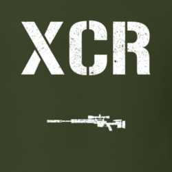 Xcr Sniper Rifle Military Distressed T Shirt 22532951