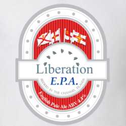 Liberation EPA Channel Island World Famous Beer T Shirt 22611363