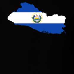El Salvador Flag Map T Shirt 22646968