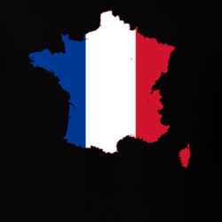 France Flag Map T Shirt 22646969