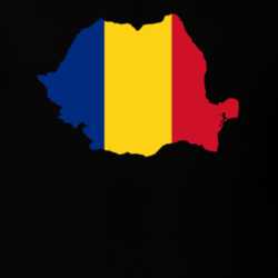 Romania Flag Map T Shirt 22646984