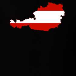 Austria Flag Map T Shirt 22646993