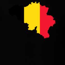 Belgium Flag Map T Shirt 22646995
