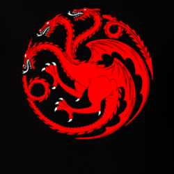 House Targaryen Sigil Emblem GoT T Shirt 22772106