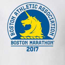 Boston Marathon Athletic Association Year 2017 Supporters T Shirt 23162496