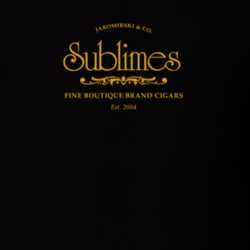Sublimes Fine Boutique Brand Cigars T Shirt 23332249