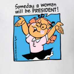 Someday A Woman Will Be President Vintage Banned Rare T Shirt 23429028