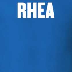 Rhea Name Block Letters T Shirt 25145707