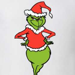 Grinch Dressed As Santa Christmas T Shirt 25379730