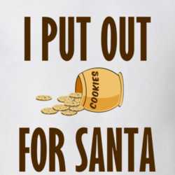 I Put Out For Santa Funny Christmas Shirt 25389104