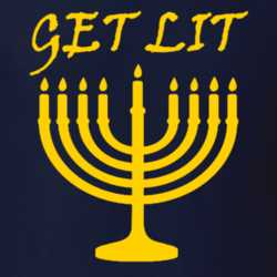 Get Lit Funny Hanukkah Shirt 25577691