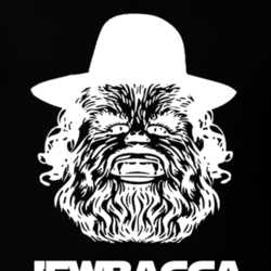 Jewbacca White Jewish Chewbacca Funny Star Wars Hanukkah Shirt 25577696