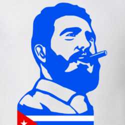 Fidel Castro Cuban President Flag T Shirt 25839812