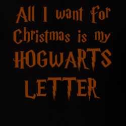 All I Want For Christmas Is My Hogwarts Letter Funny Harry Potter Christmas Shirt 25911019