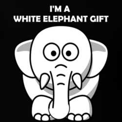 I'm A White Elephant Gift Funny Christmas Shirt 25911021