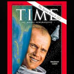John Glenn Time Magazine Cover T Shirt 25915568