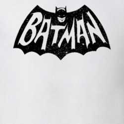 Retro Batman Logo 1966 Distressed Look T Shirt 30576951
