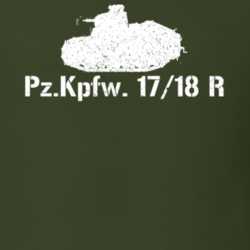 Germany Light Tank Pz.Kpfw. 17/18 R Military T Shirt 30576991