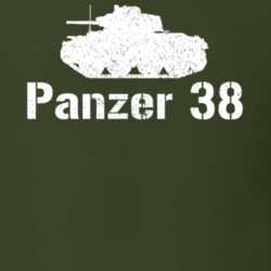 Germany Medium Tank Panzer 38 Military T Shirt 30576994
