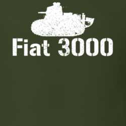Italy Light Tank Fiat 3000 Military T Shirt 30577005