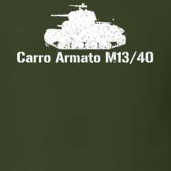 Italy Medium Tank Carro Armato M13/40 Military T Shirt 30577010