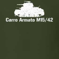 Italy Medium Tank Carro Armato M15/42 Military T Shirt 30577012