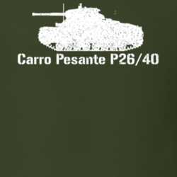 Italy Heavy Tank Carro Pesante P26/40 Military T Shirt 30577013