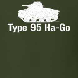 Japan Light Tank Type 95 Ha-Go Military T Shirt 30577014