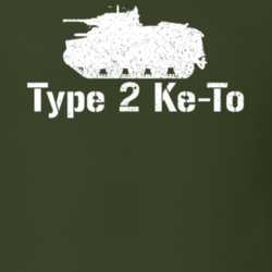 Japan Light Tank Type 2 Ke-To Military T Shirt 30577017