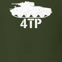Poland Tank 4TP Military T Shirt 30577031