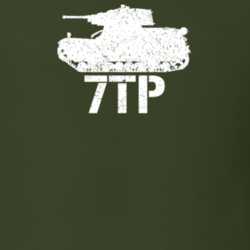 Poland Tank 7TP Military T Shirt 30577032