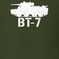Soviet Union Light Tank BT-7 Military T Shirt 30577046