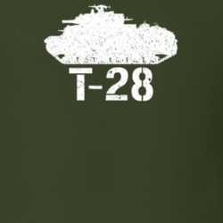 Soviet Union Medium Tank T-28 Military T Shirt 30577047