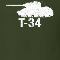 Soviet Union Medium Tank T-34 Military T Shirt 30577048