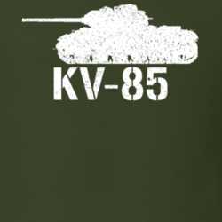 Soviet Union Heavy Tank KV-85 Military T Shirt 30577056