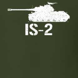 Soviet Union Heavy Tank IS-2 Military T Shirt 30577058