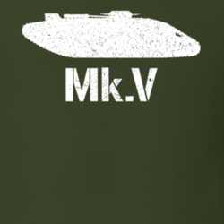 United Kingdom Light Tank Mk.V Military T Shirt 30577064