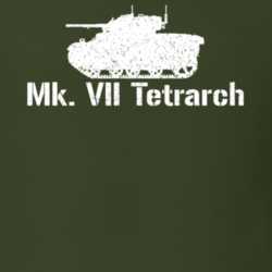 United Kingdom Light Tank Mk. VII Tetrarch Military T Shirt 30577066