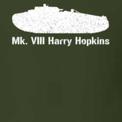 United Kingdom Light Tank Mk. VIII Harry Hopkins Military T Shirt 30577068