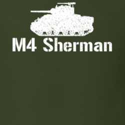 United Kingdom Medium Tank M4 Sherman Military T Shirt 30577072