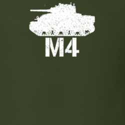 United States Medium Tank M4 Military T Shirt 30577082