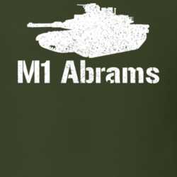 United States Heavy Tank M1 Abrams Military T Shirt 30577088
